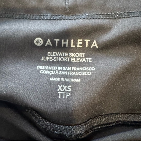 Athleta Elevate Skort Pleated Pickleball Tennis XXS - Picture 6 of 10